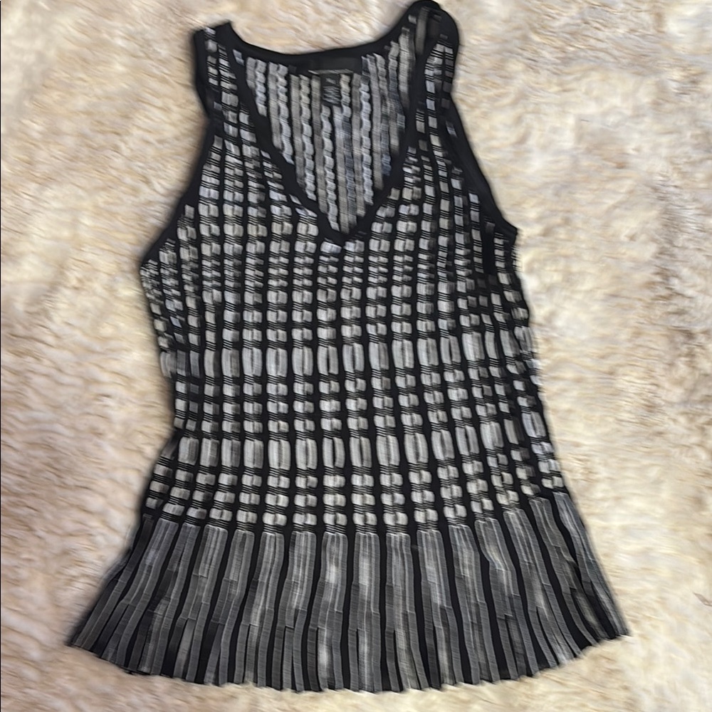 Black and Gray Women's Top